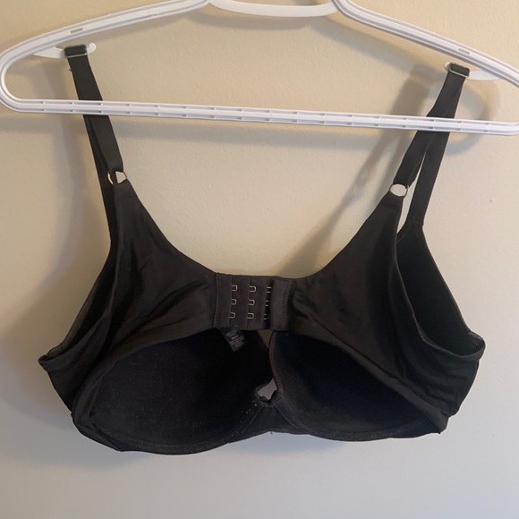 Victoria’s Secret lined Demi black tshirt bra 36DD - Picture 3 of 5